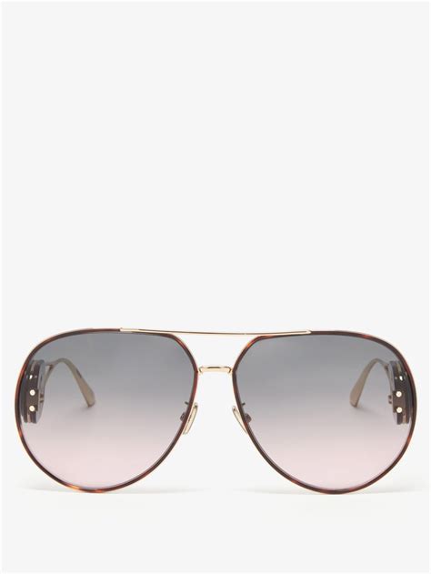 DiorBobby A1U Gray Pilot Sunglasses 